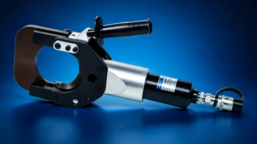 PC-105 Heavy Duty 12T Hydraulic Cable Cutting Head, Maximum Cutting Diameter 105mm Cable Industrial Cutting Tool