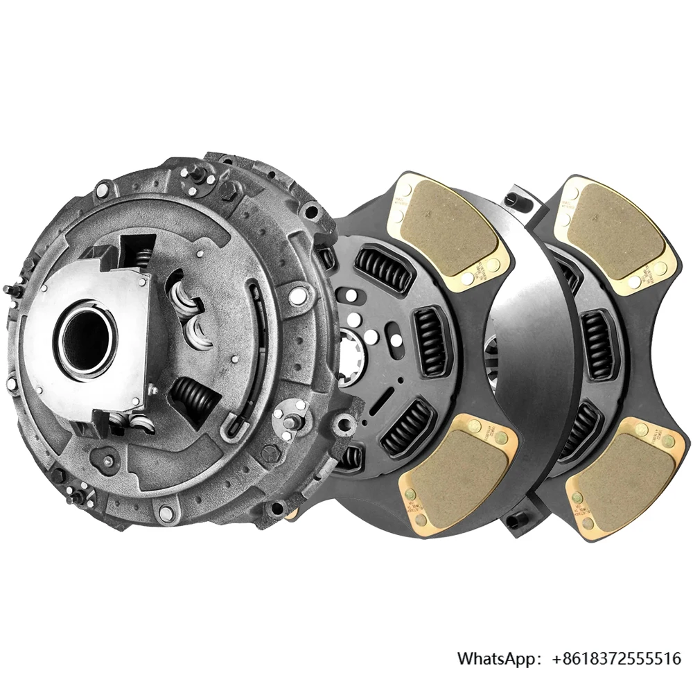 

15.5"x 2" Heavy Duty Truck Clutch Assembly Clutch Kit 7 SPRINGS/ 4 PAD 209701-82
