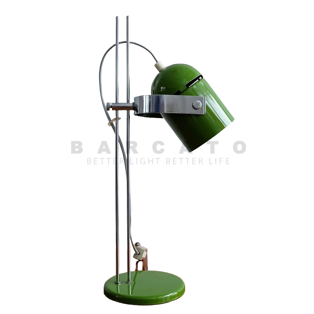 Green Orange Chrome Lamp LED Floor Lights Kid Bedroom Study Desk Lamp Design Living Room Decor Book Reading Orange Night Light