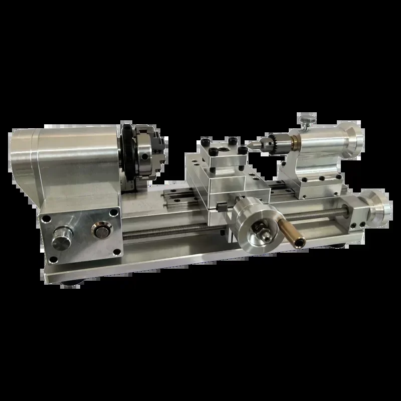 Mechanical brother, the same DIY mini lathe, exquisite small lathe, homemade small lathe, desktop small lathe