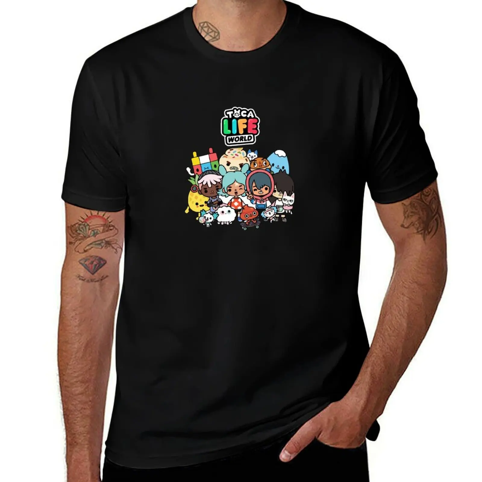 

Toca Life World T-Shirt Holiday All Match T-Shirt
