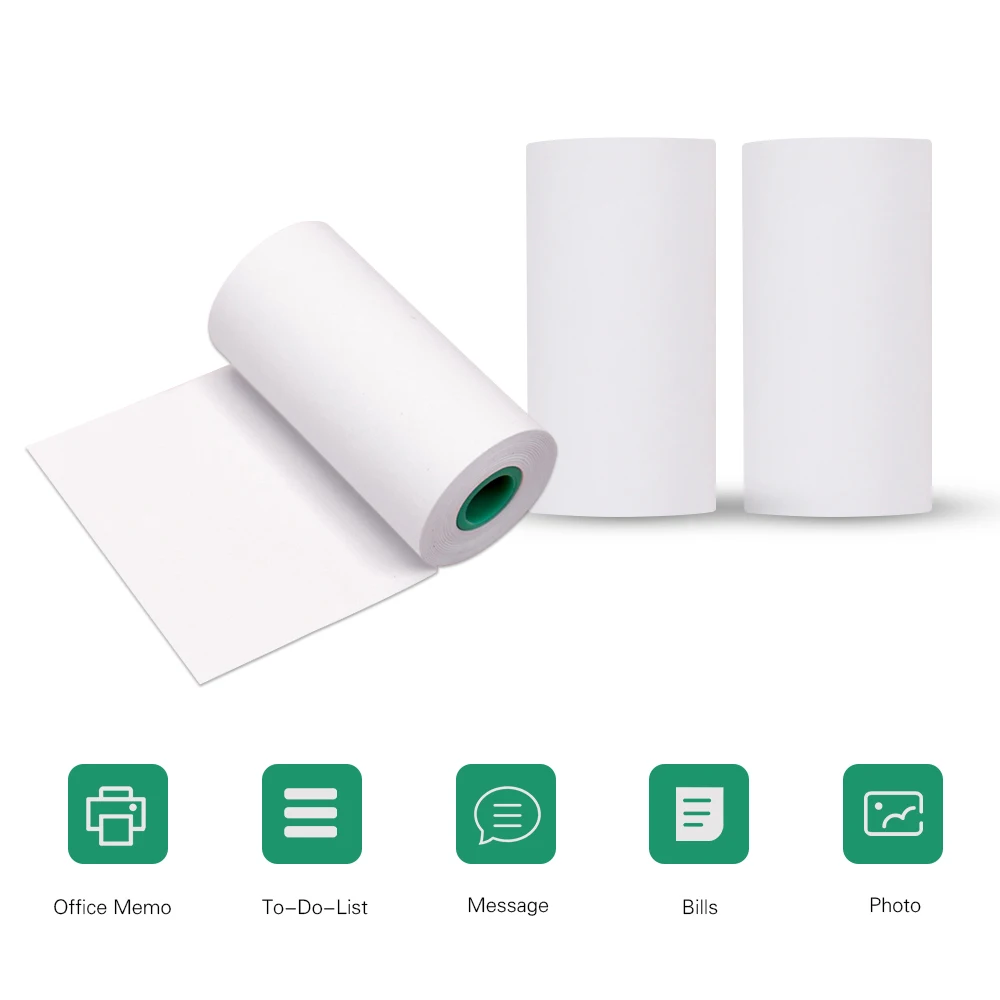 5 Rolls Receipt Paper (57mm x 30mm) POS Thermal Paper for Thermal Receipt Printer  POS Printer