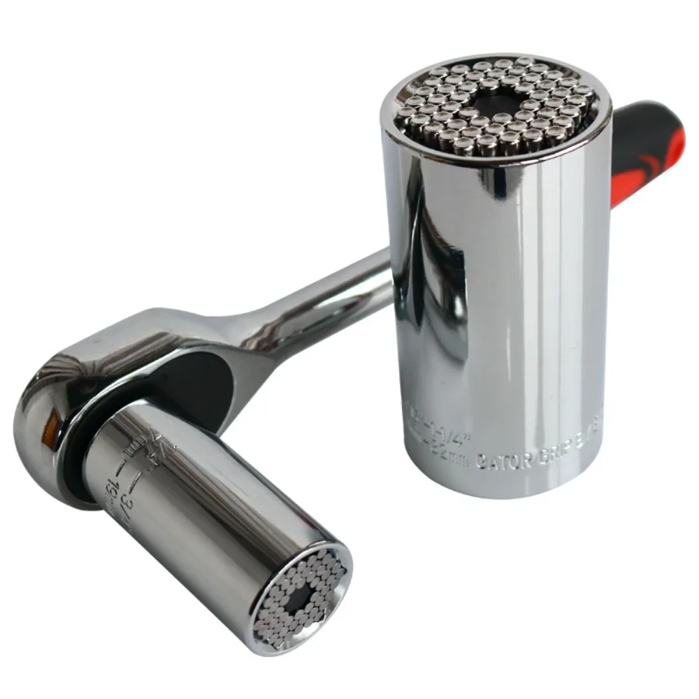 1/2 3/8 Multi-functional Ratchet Wrench Two-way Socket Wrench Spark Plug Socket Motorcycle Vehicle Bicycle Repair Tools