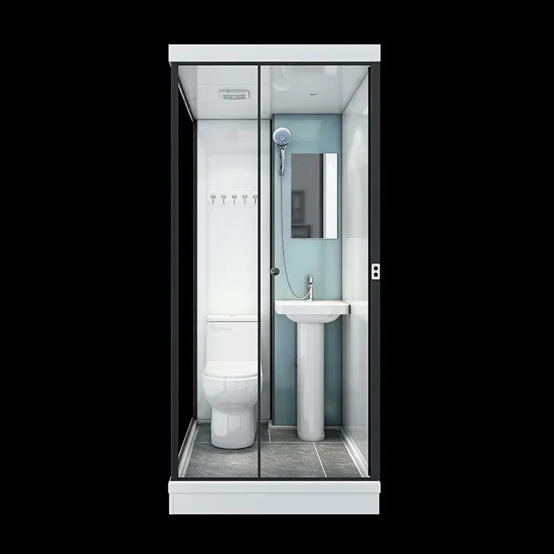 Hot SalesComplete Shower Room Cabin All-in-one Bathroom Integrated Bathroom Modular Bathroom With Toilet And Basin
