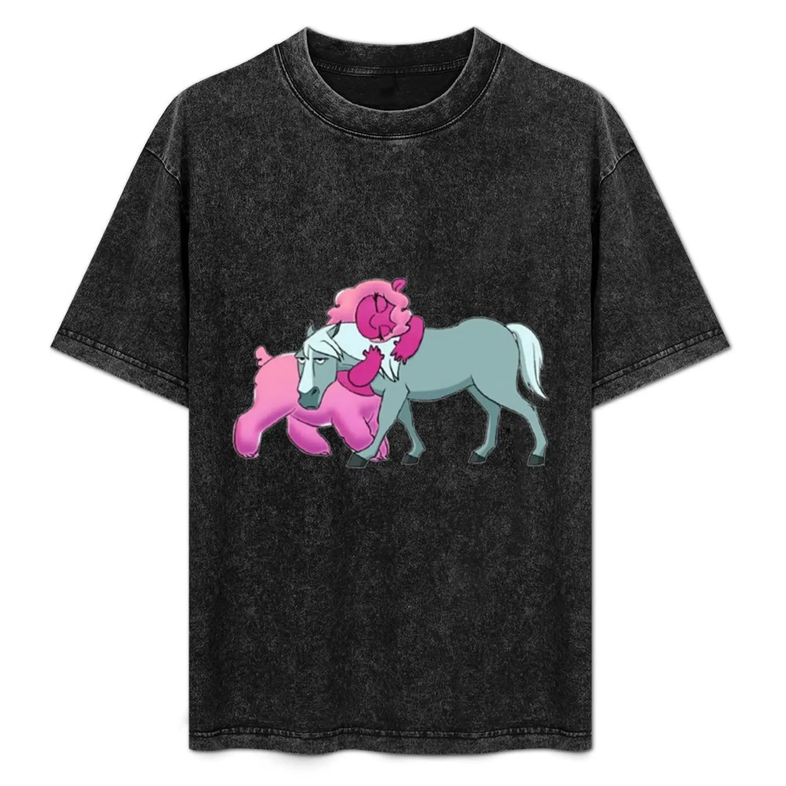 

Cute wammawink and horse T-Shirt Breathable Workout Short Sleeve Top