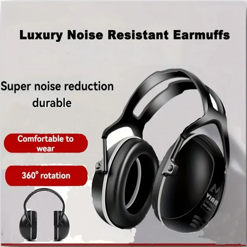 

X4A Pro Ultra-Thin Comfort Series Over-Ear Safety Earmuffs, Hearing Protection/SNR 29 dB/CE, Noise-Reducing Headphones