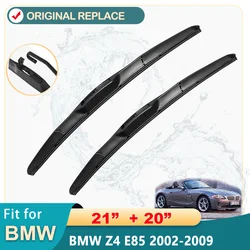 for BMW Z4 E85 2002~2009 2003 2004 2005 2006 2007 2008 Front Windshield Windscreen Wipers Car Wiper Blade Car Accessories