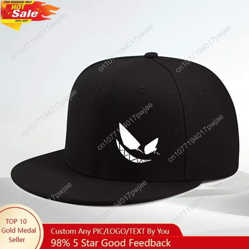 

[Adjustable Cap] Adjustable Baseball Cap | Breathable Acrylic, Urban Casual Style, Futuristic Print | Durable Headgear for Outdo