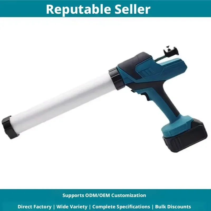 Tile grouting wall doors and windows bathroom installation sealing glue household tools electric caulking gun