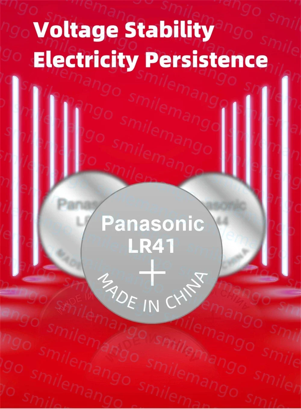 الأصلي باناسونيك 2-50 قطعة AG3 1.55 فولت زر بطاريات SR41 192 L736 384 SR41SW CX41 LR41 392 مصباح سلسلة إصبع ضوء ساعة