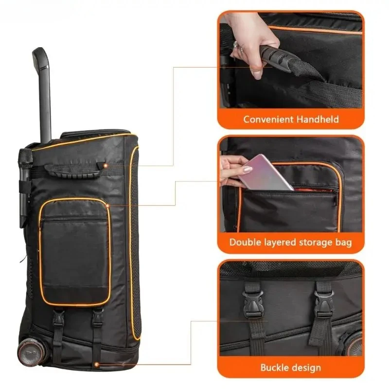 Speaker Protect Storage Bags for JBL PartyBox 520 Speaker Dust Box Portable Party Box Travel Carrying Case Accessories view 5