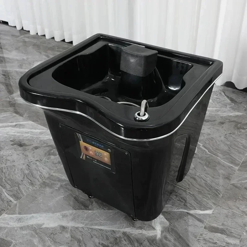Hydraulic Shampoo Bach Unit With Massage Bed Styling Chair Salon Treatments
