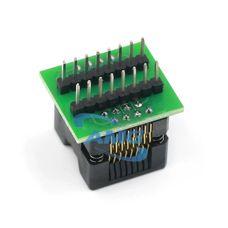 1PCS HXY Narrow-body SOP16 to DIP16 burning stand, programming stand, IC test stand, 1.27mm test stand