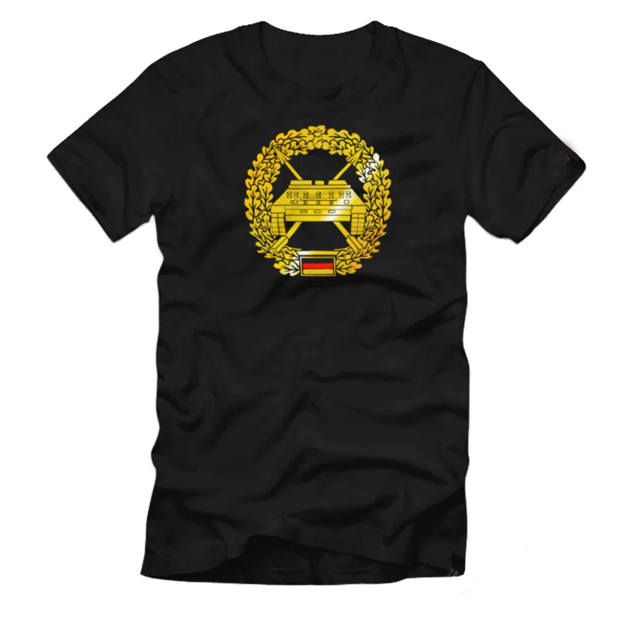 

Armored Hunter Beret Badge Bundeswehr Unit Coat of Arms Emblem T-Shirt. Summer Cotton O-Neck Short Sleeve Mens T Shirt New S-3XL