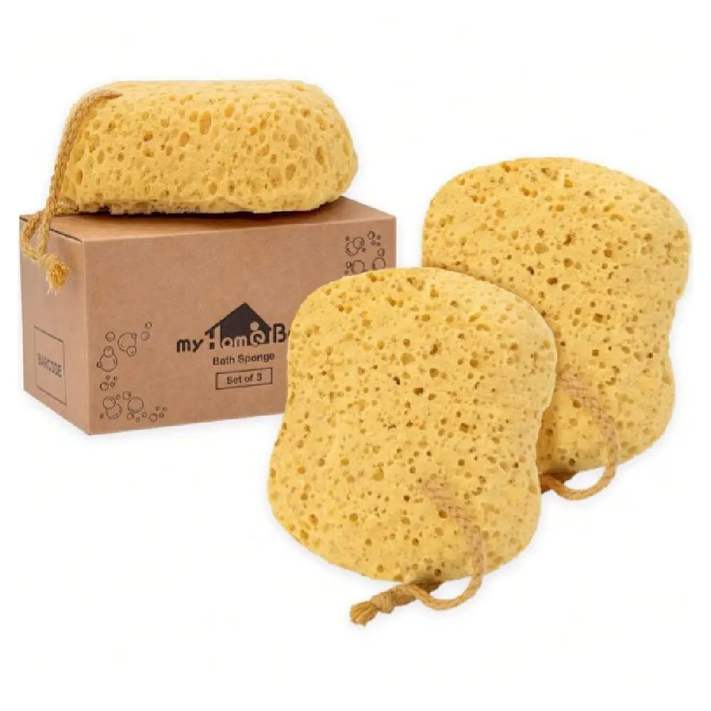 

Губка-мочалка из пены, отшелушивающая, для душа, большого размера, с обильной пеной, изогнутой формы, 3 штуки, 39