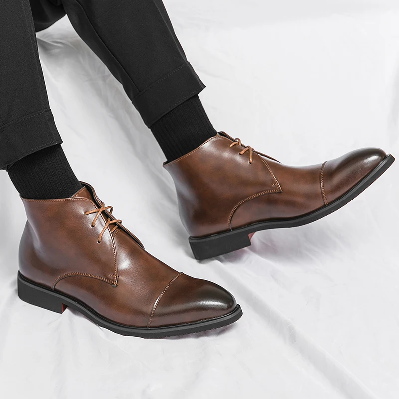 chaussures-montantes-decontractees-en-cuir-pour-hommes-style-classique-et-confortable-pour-bureau-et-fete-noir-et-marron-bottes-de-vente-chaude-pour-l'automne-et-l'hiver