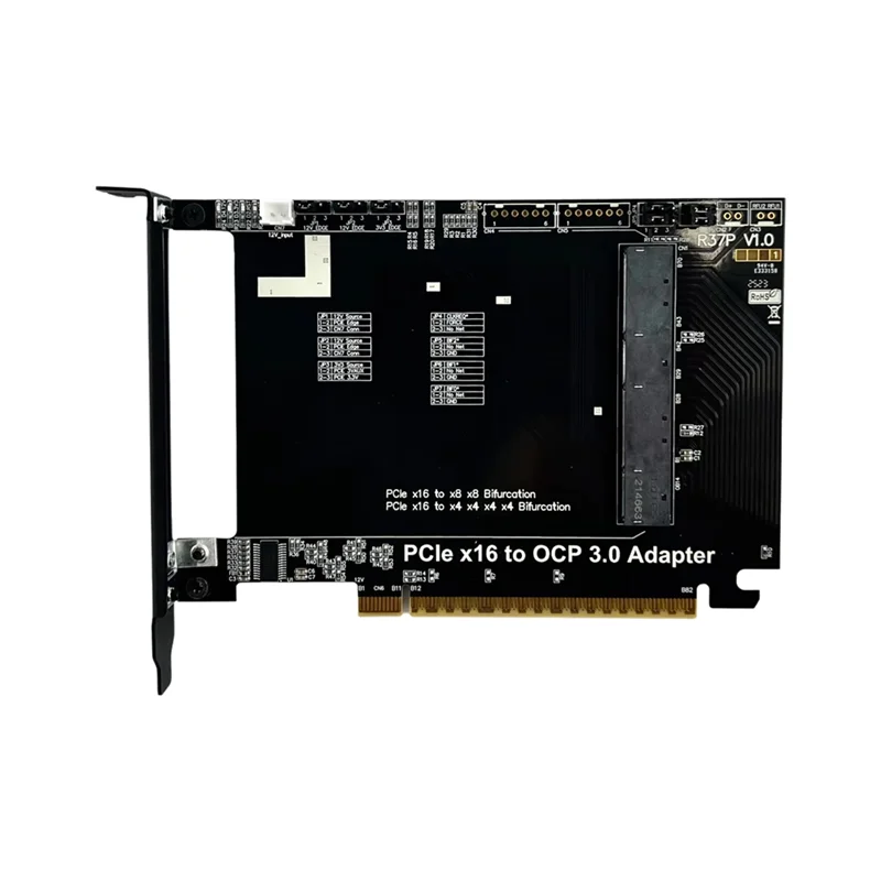 

External Chassis Pcie X16 Expansion Card Pcie 4.0 X16 To Gen-Z 4C+ /SFF-TA-1002 Adapter Card Supports OCP NIC 3.0