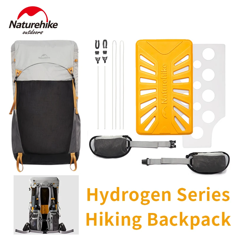 

Naturehike 25L Mountaineering Backpack Outdoor Hiking Lightweight Folding Large Capacity PP EVA Back Panel Short-Distance Bag