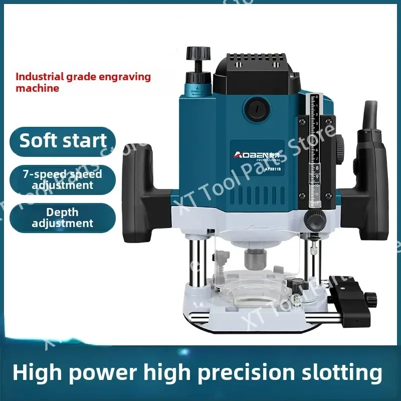 Bakelite milling and engraving machine AT3311B woodworking multi-functional slotting large gong machine opening and trimming