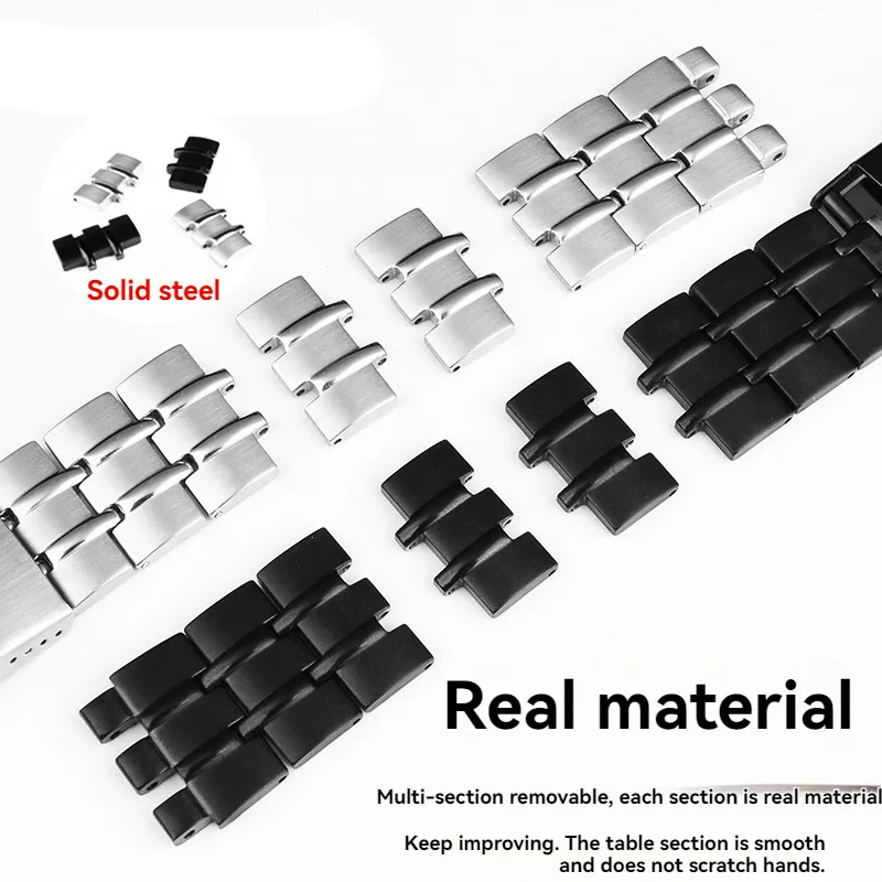 17mm 19mm 20mm 21mm pulseira de metal para swatch ycs yvs ycs pulseira ycs443g ygs749 471 495 masculino feminino pulseira de corrente de aço inoxidável