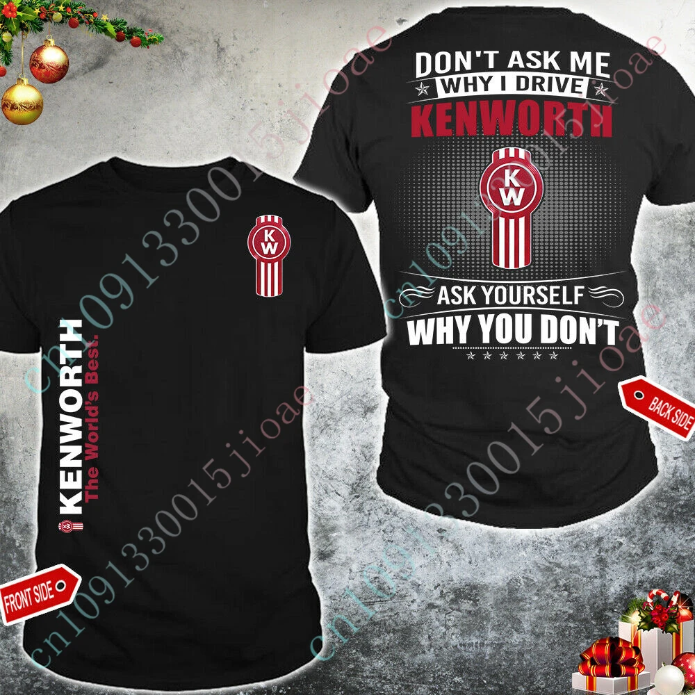 

Kenworth T Shirt For Men Women Casual T-shirts Harajuku Short Sleeve Top Unisex Clothing Anime Oversized T-shirt Custom Logo