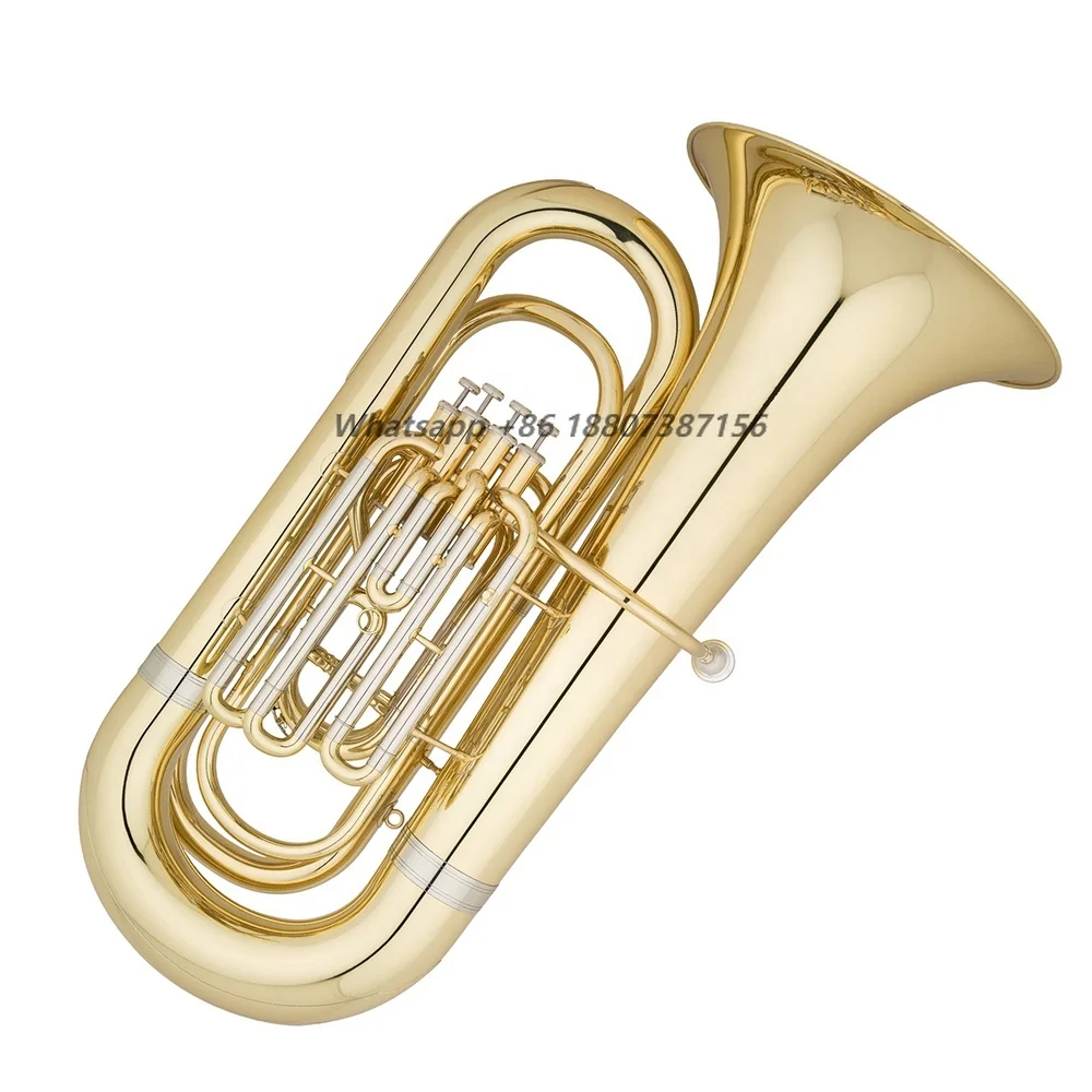 SEASOUND OEM JYTU0750 Trumpet in Cheap BB Gold Lacquer with 4 Pistons