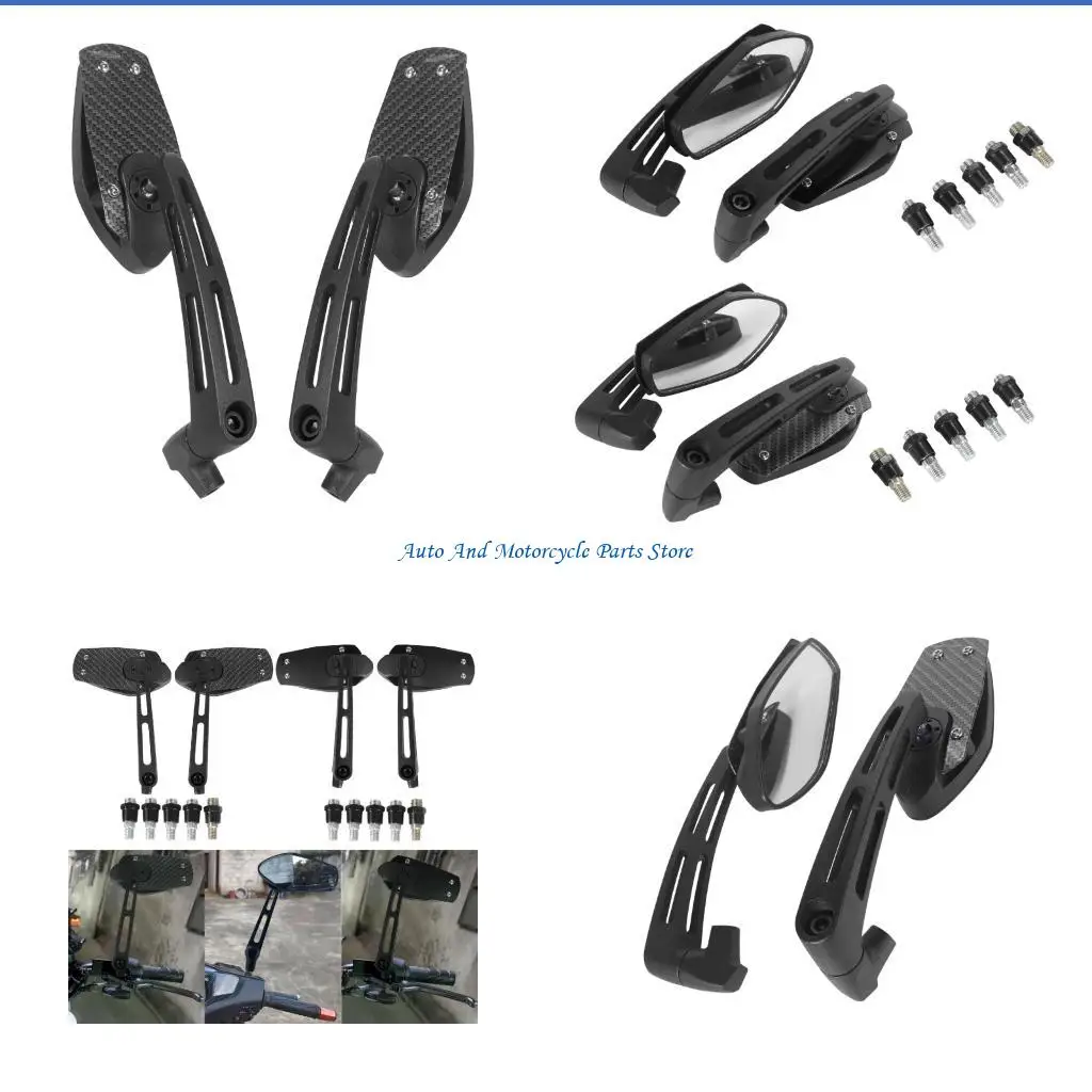 P9FD All Weather Rear View Reflector Adjustable Mounting System for Scooters Bikes