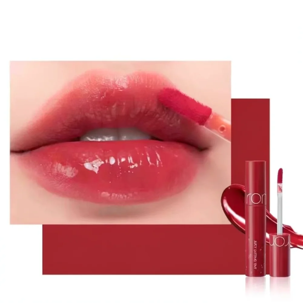 Glossy Mirror Lip Tint Hydrating Juicy Lip Glaze Long Lasting Waterproof Liquid Lipstick Natural Effect Makeup
