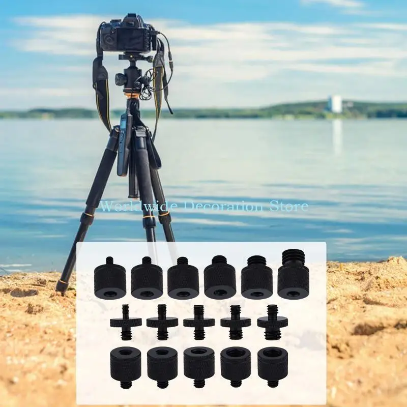 Q39B Multi Types Camera Tripod Screw Converter Adapter Lightweight Camera Tripod Screw Mount Convertor Adapter Aluminum Alloy