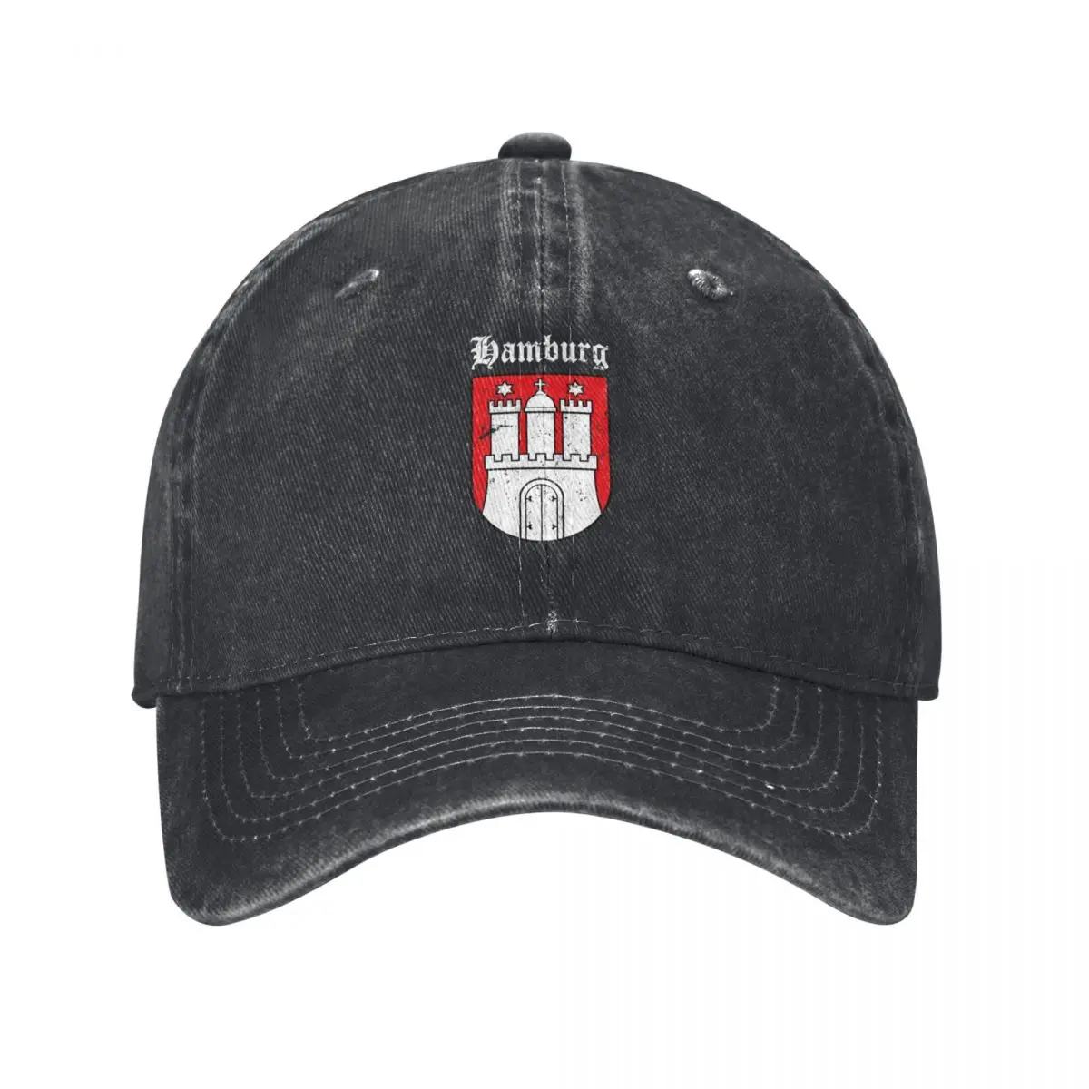 Hamburg Wappen Baseball Cap Icon dad hat Hat Baseball Cap Mens Women's