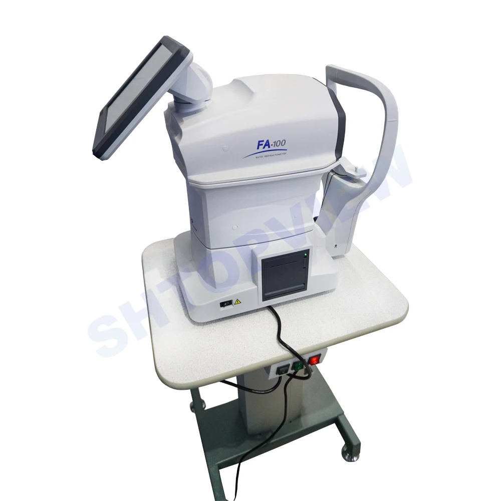 FA-100 자동 굴절계 (각막계 없음) 10.4인치 터치스크린 3D 추적 안과기기 1년 보증