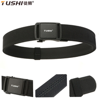 TUSHI 2025 Stiff Tactical Belt for Men Metal Automatic Buckle Military Police Duty Belt 1100D Nylon Gun Belt Casual Girdle Male
