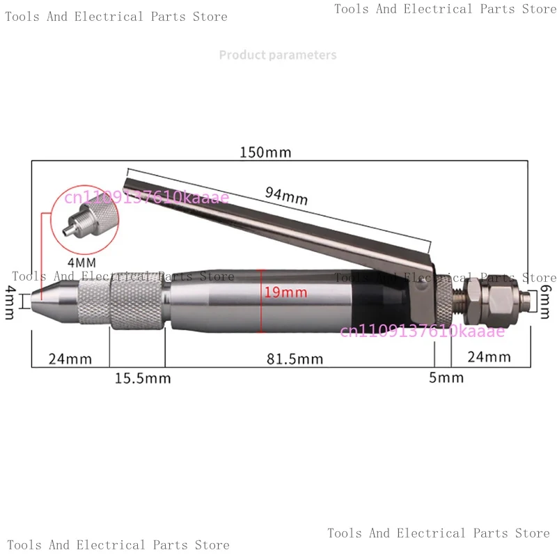 Manual Control High Precision Dispensing Hand-Held UV Glue Needle Valve Low Viscosity Single Liquid