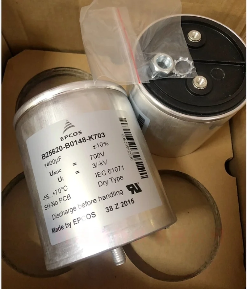 1pcs Free Shipping Original EPCOS B25620-B0148-K703 700V 1400UF High-frequency DC support filter capacitor