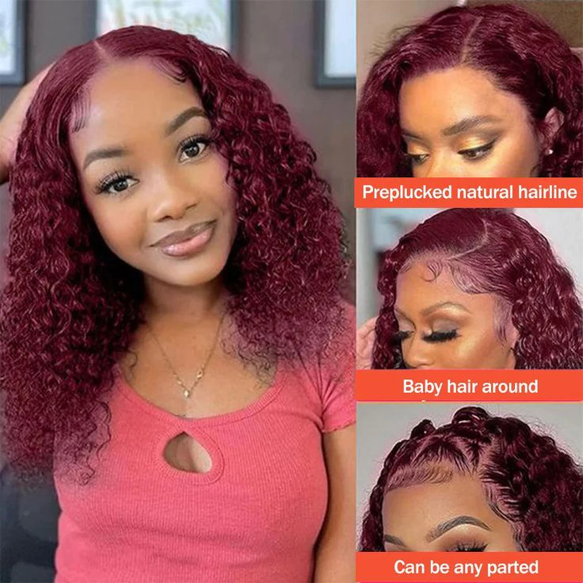 99j-burgundy-13-4-lace-front-bob-wigs-deep-wave-design-showcasing-a-red-curly-style-with-pre-plucked-natural-hairline