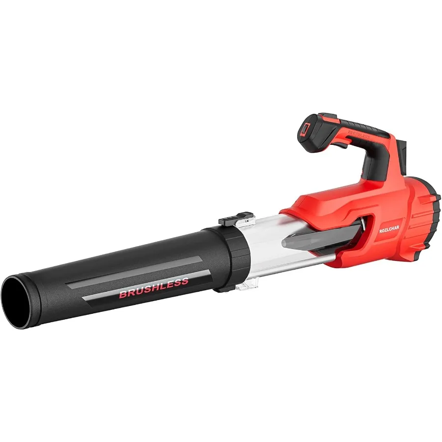 

Аккумуляторная воздуходувка для листьев, совместимая с 18 В для эффективного удаления снега и листьев Воздушный поток до 500 куб. футов в минуту и скоростью 150 миль в час с 5 регулировками