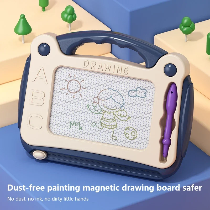 Magnetisch tekenbord voor kinderen - Schrijfblok en kleurengraffiti-speelgoed, educatieve doodle-kunstset Beste cadeau voor kinderen