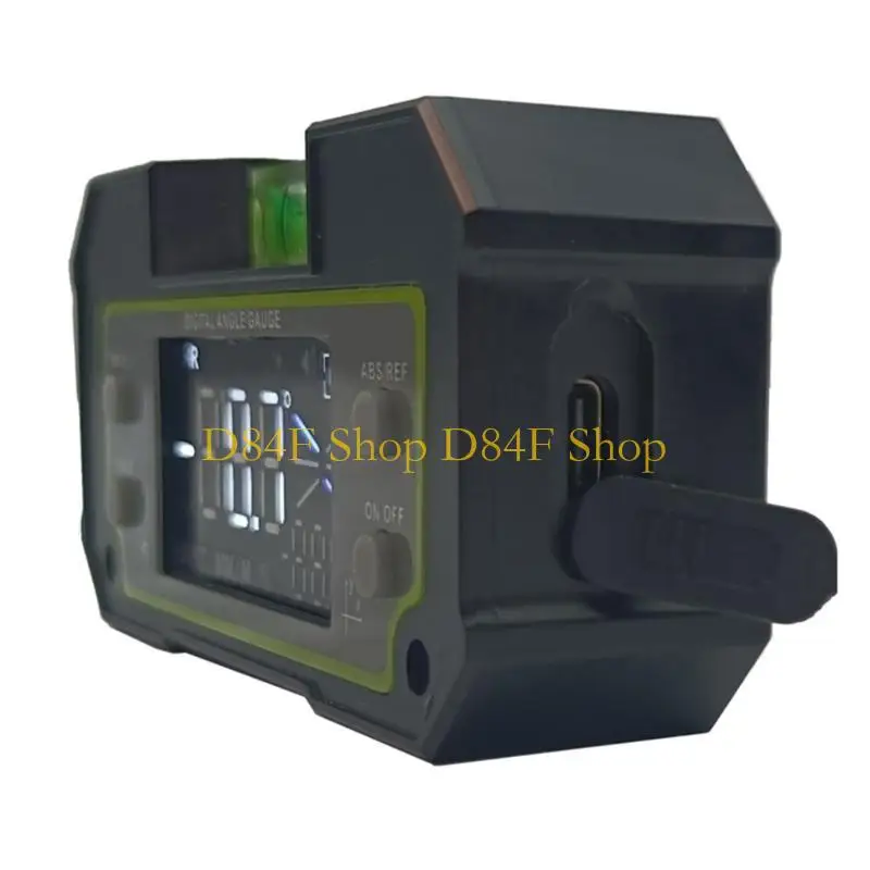 D84FデジタルファインダープロトラクターゲージDualAxis傾斜計のディスプレイ