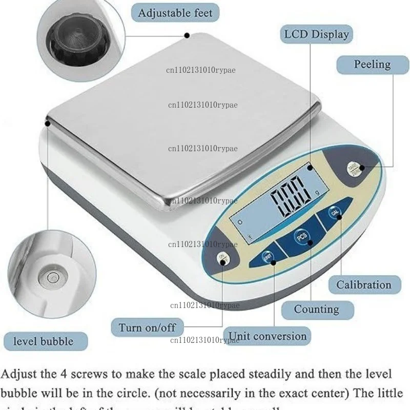 0.01g chemical scale laboratory analytical electronic balance 0.001g