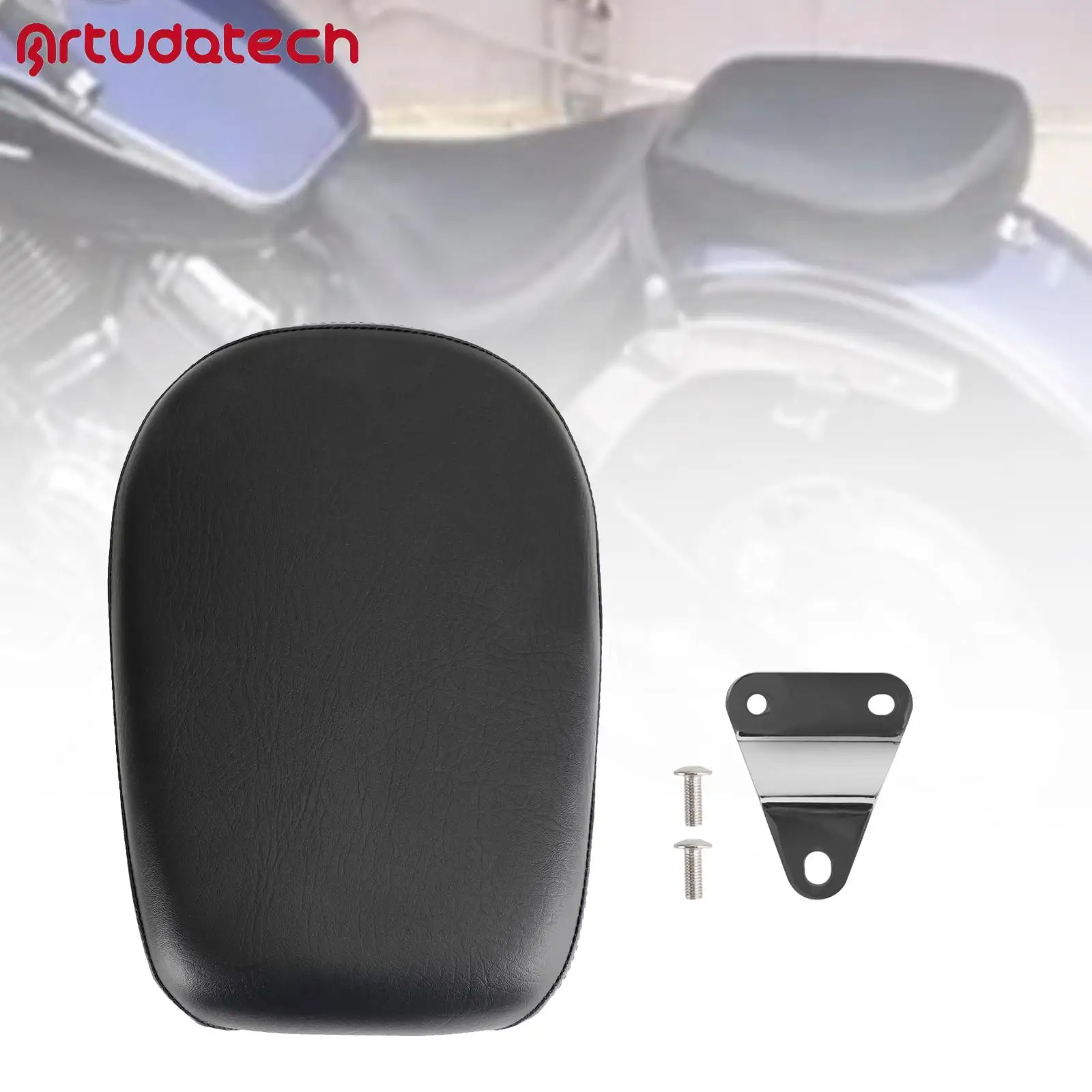 

Artudatech Rear Passenger Seat Cushion Pu Pillion Flat for Yamaha V-Star Xvs650 1998-2010