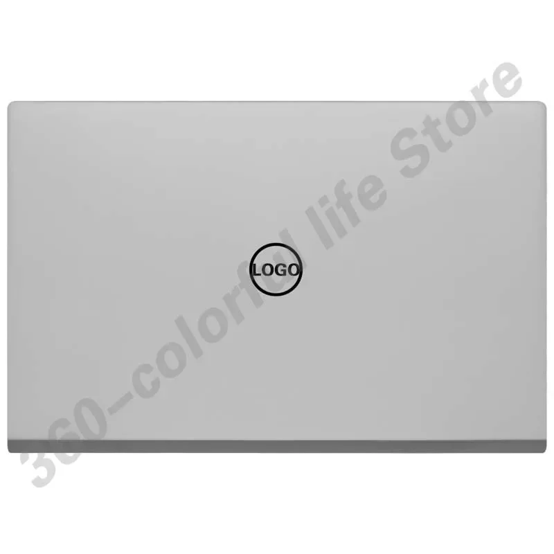 Étui pour ordinateur portable pour DELL Inspiron, 15.6 pouces, 5501, 5502, 5504, 5505, couverture arrière LCD, lunette avant, repose-l'hypothèse, couverture astronomique, charnière 0MCWHY Silver, nouveau