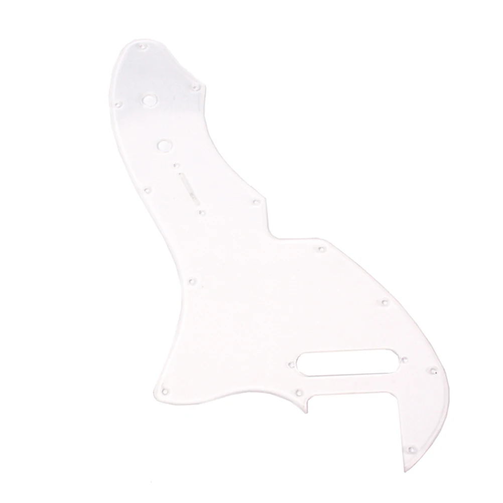 

Large Knife Guard Plate White Re-Issue Style Broadsword Shape Guitar
