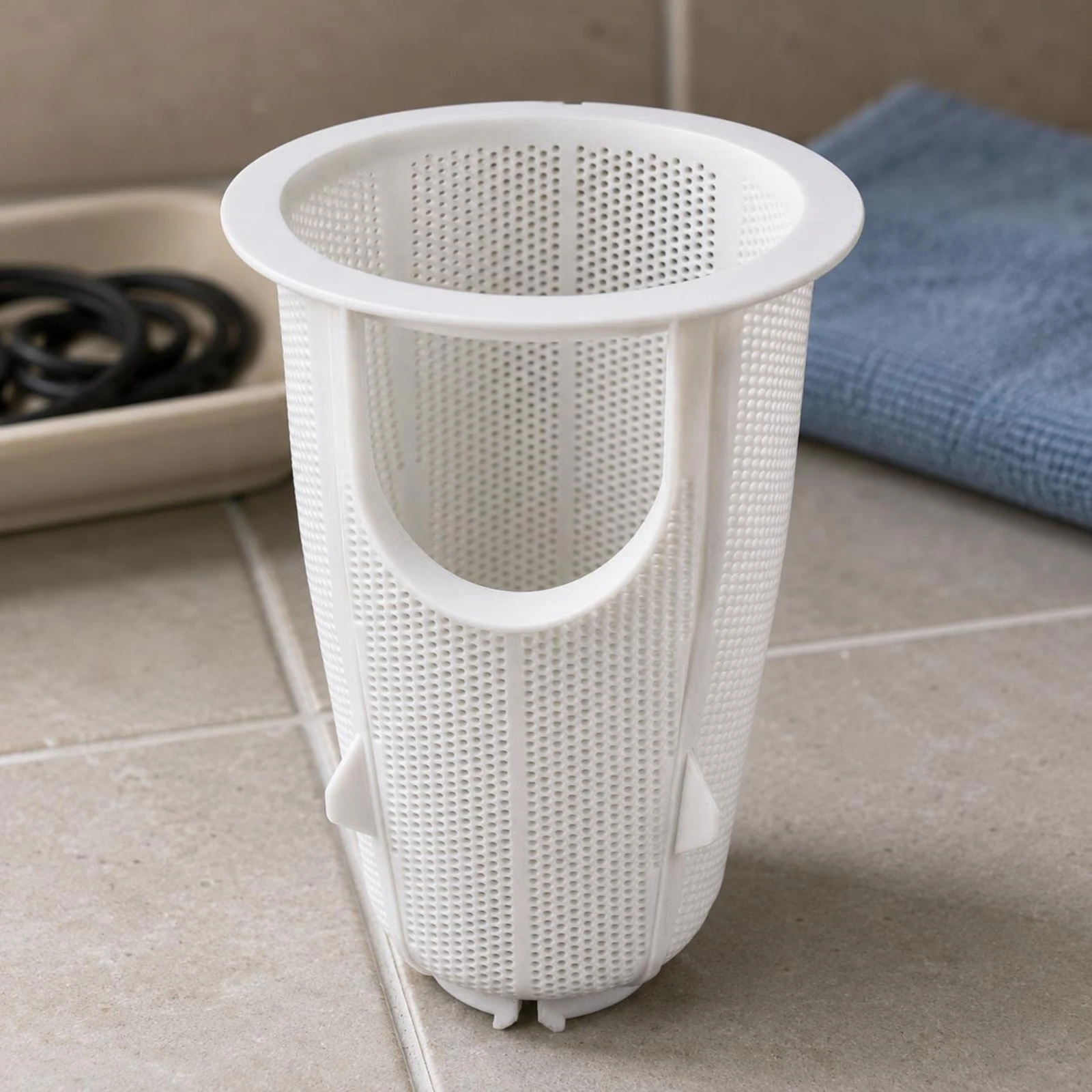 Pool Filter Basket OEM Part Replacement Basket Tapered Exposed Top
