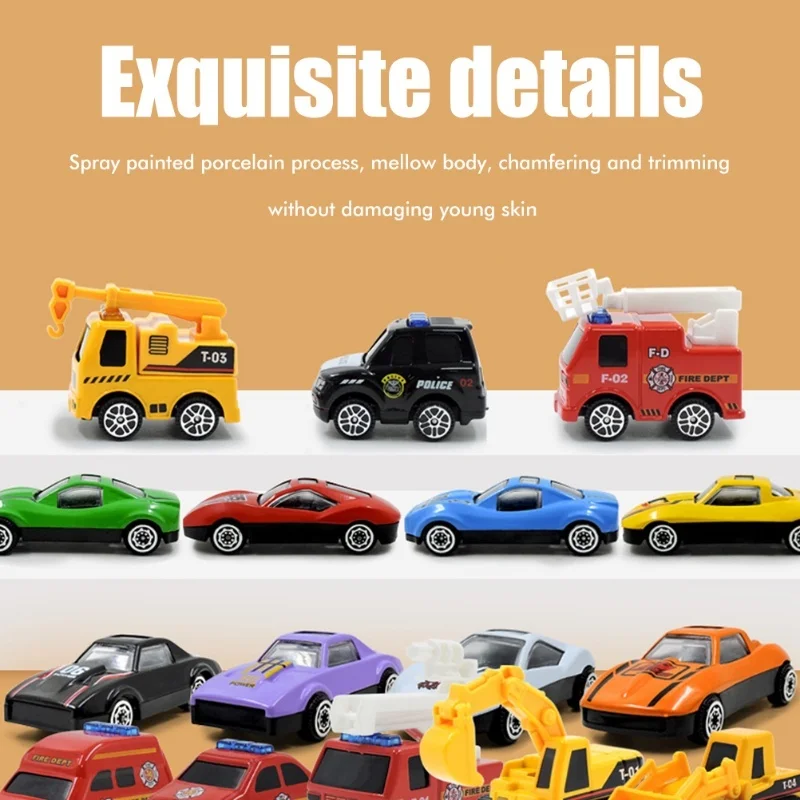 Weihnachts-Adventskalender, 24-Tage-Countdown-Kalender, Spielzeug, zurückziehbare Autos, Fahrzeuge für Kinder, Partygeschenke, Weihnachtsgeschenk