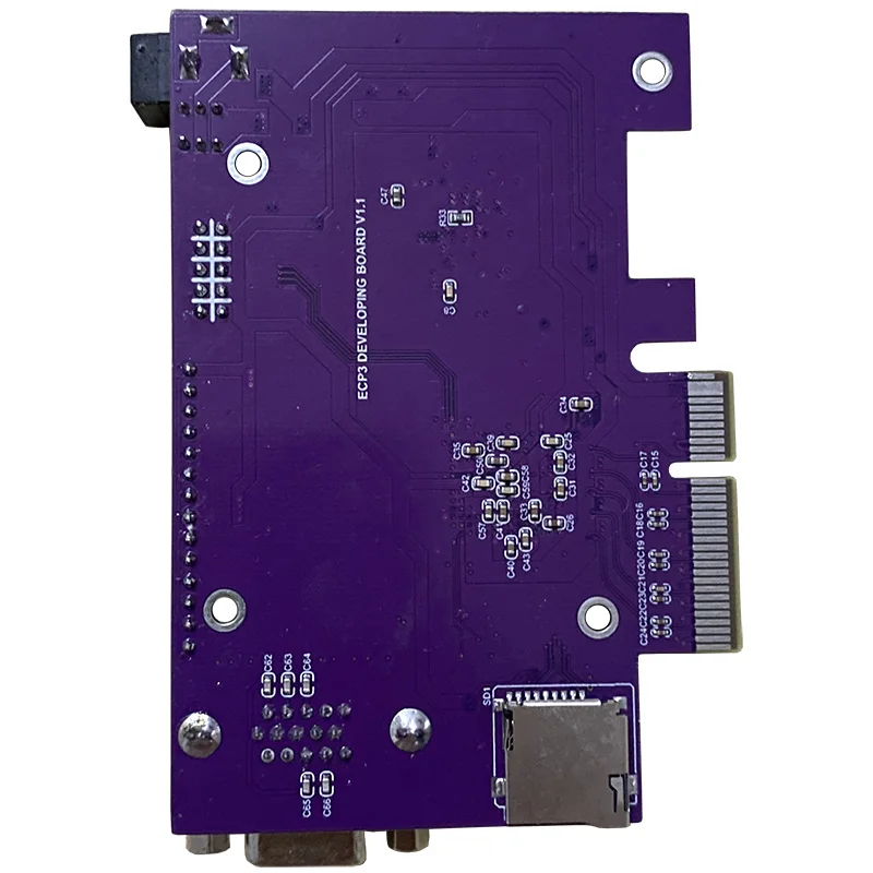 LFE3-35 ea ECP3 lai diss lattice FPGA development board DDR3 PCIE video collection