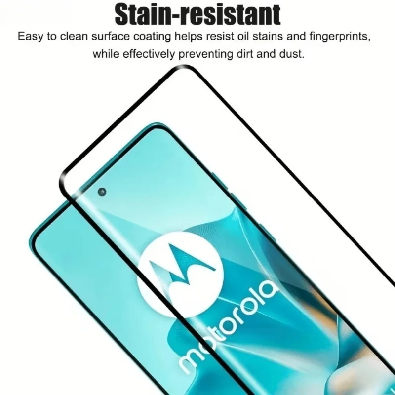 2PCS for Motorola Edge 70 Fusion+ 9H HD Tempered Glass Film for Moto Edge 70 Fusion/Ultra 60 Series Edge Glue Screen Protectors