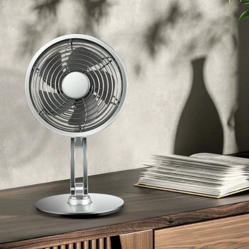 USB Fans, Strong Airflows Desktop Fan with Adjustable Wind, Cooling Fan Quiet Operation Summer Gift Mini Fan for Family Friend