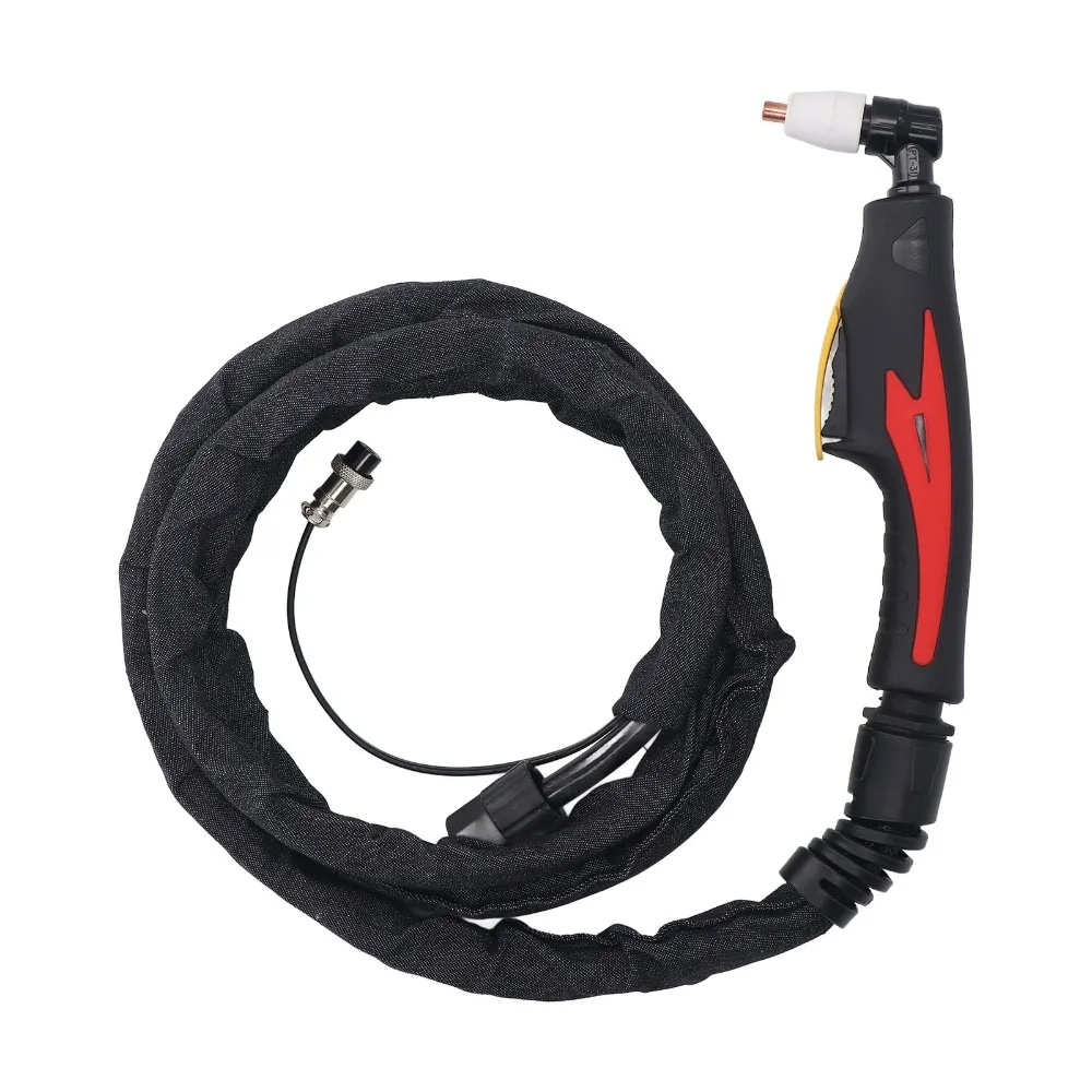UPT-31 Plasma Cutter Torch 2.5M Length 40A Handheld Plasma Cutter Insulated Ergonomic Grip Cutting Torch Gun For CUT-50