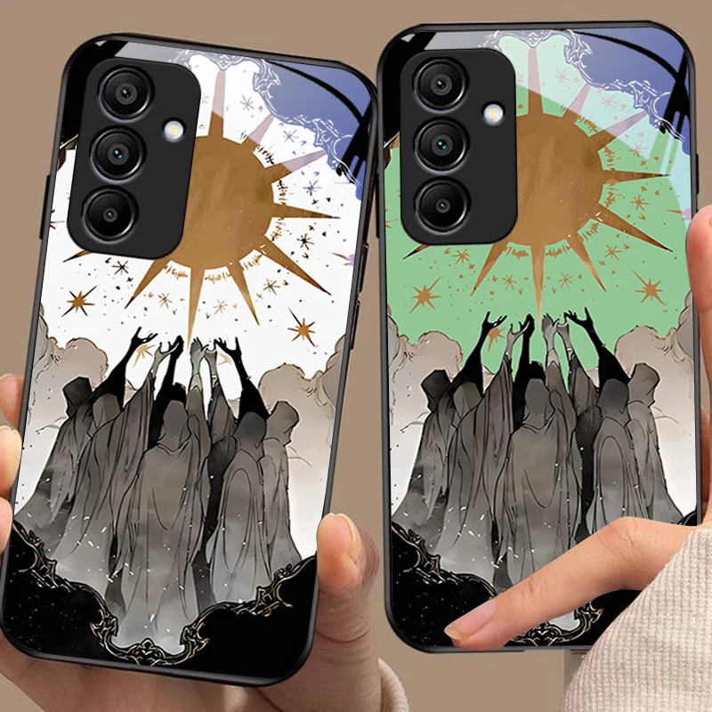 

Many Lights Of Hope For Samsung Galaxy A15 5G 54 4G 51 50 24 35 90 71 12 51 53 52S 80 22 34 Black Tempered Glass Phone Case