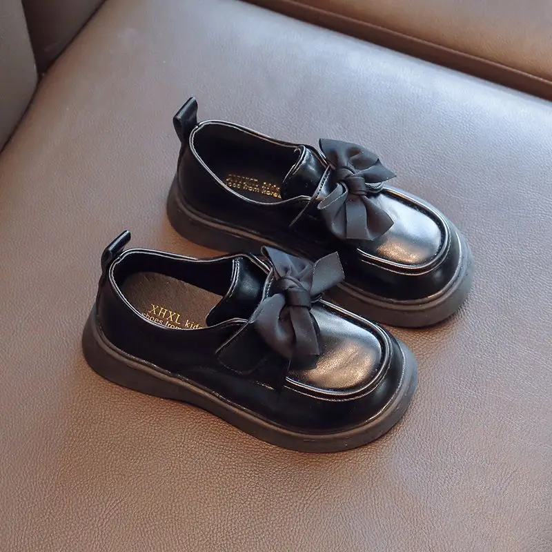 

Детская обувь из мягкой кожи в консервативном стиле для маленьких девочек на мягкой подошве, весна-осень 2026, Новое поступление ​ Модная обувь